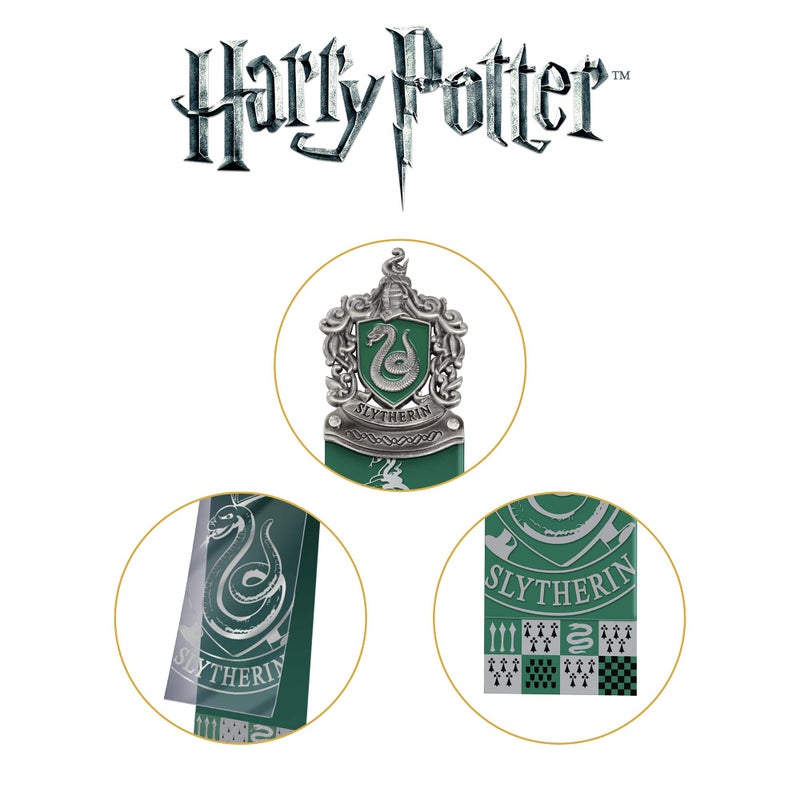 The Noble Collection Harry Potter Slytherin Crest Bookmark - Image 4